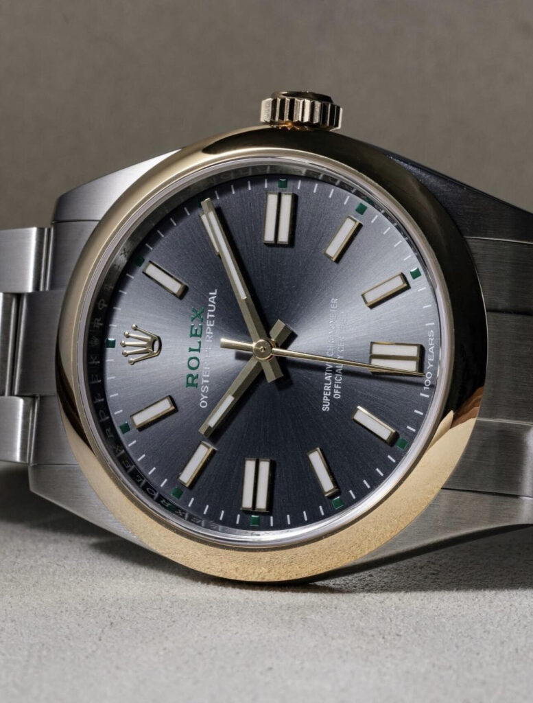 Super Clone Rolex Oyster Perpetual “100 Years” (2026) Super Clone — bracelet detail