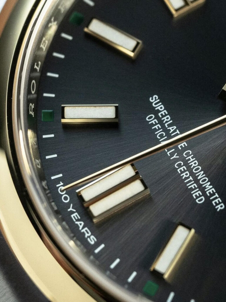 Super Clone Rolex Oyster Perpetual “100 Years” (2026) Super Clone — side profile