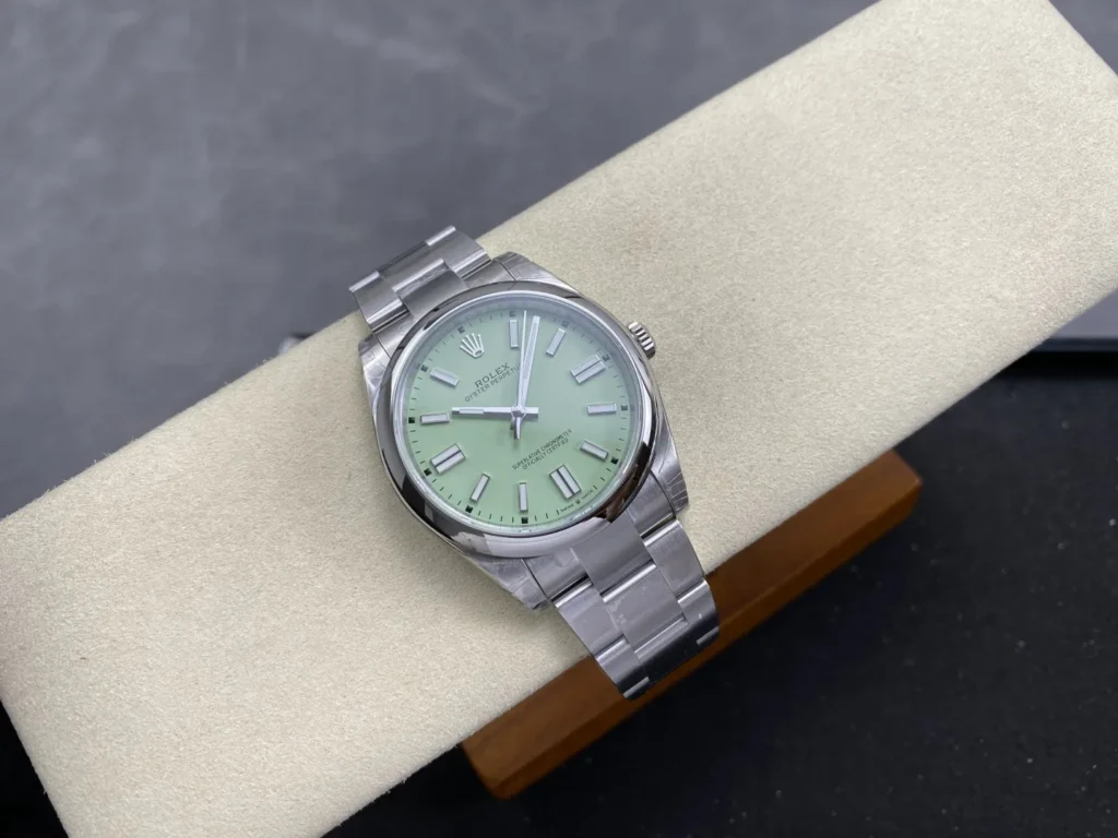 Super Clone Rolex Oyster Perpetual 277200 Pistachio Dial – Swiss SuperClone