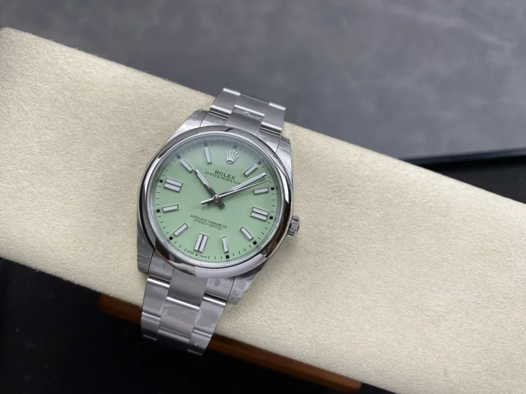 Super Clone Rolex Oyster Perpetual 277200 Pistachio Dial – Swiss SuperClone