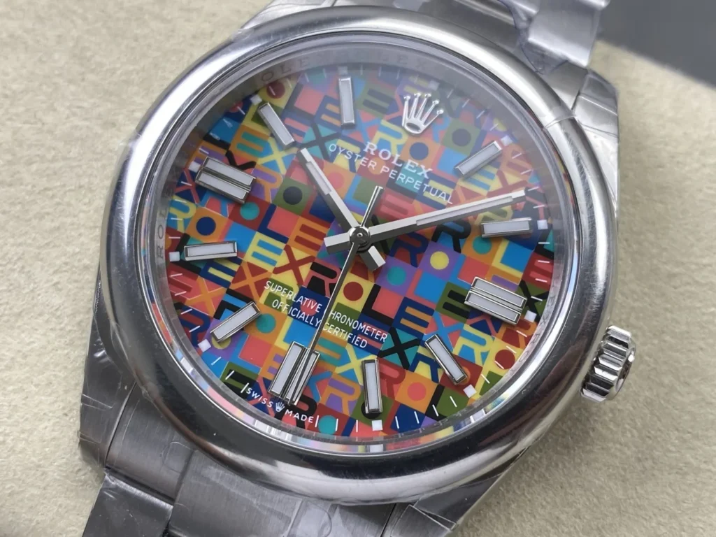 Super Clone Rolex Oyster Perpetual Jubilee Motif (2026) SuperClone – Swiss SuperClone