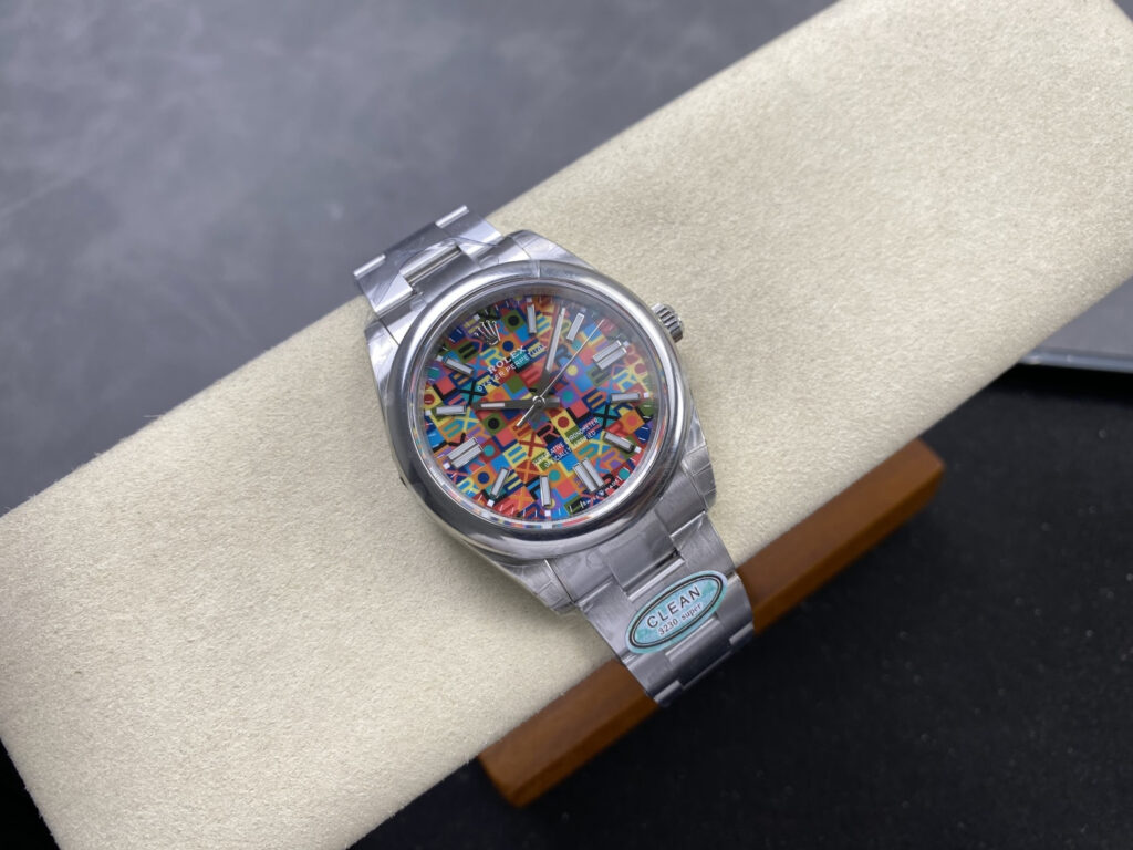 Super Clone Rolex Oyster Perpetual Jubilee Motif (2026) Super Clone — view 13