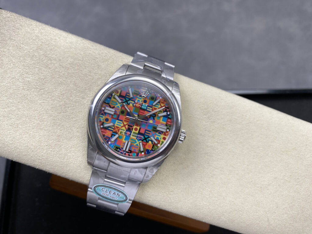 Super Clone Rolex Oyster Perpetual Jubilee Motif (2026) Super Clone — view 12