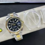 Super Clone Rolex Sky-Dweller Bright black Dial 336933 Oyster – Swiss SuperClone