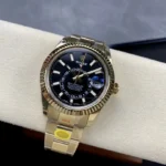 Super Clone Rolex Sky-Dweller Bright black Dial 336938 – Swiss SuperClone