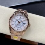 Super Clone Rolex Sky-Dweller Intense white Dial 336935 — case and bezel