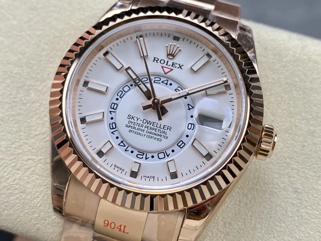 Super Clone Rolex Sky-Dweller Intense white Dial 336935 – Swiss SuperClone