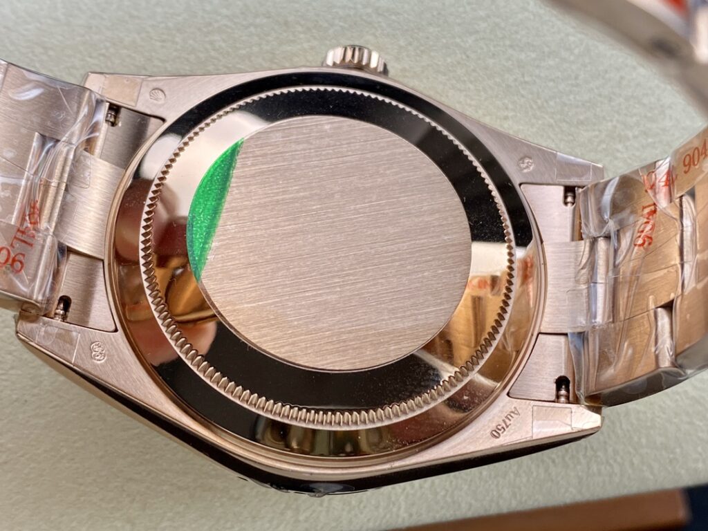 Super Clone Rolex Sky-Dweller Intense white Dial 336935 — movement / caseback view