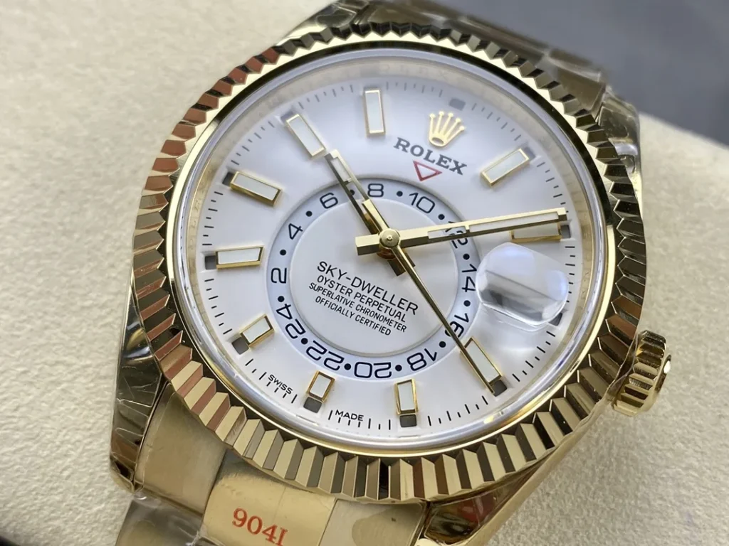 Super Clone Rolex Sky-Dweller Intense white Dial 336938 – Swiss SuperClone