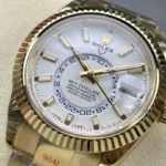Super Clone Rolex Sky-Dweller Intense white Dial 336938 – Swiss SuperClone