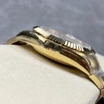 Super Clone Rolex Sky-Dweller Intense white Dial 336938 — on leather display