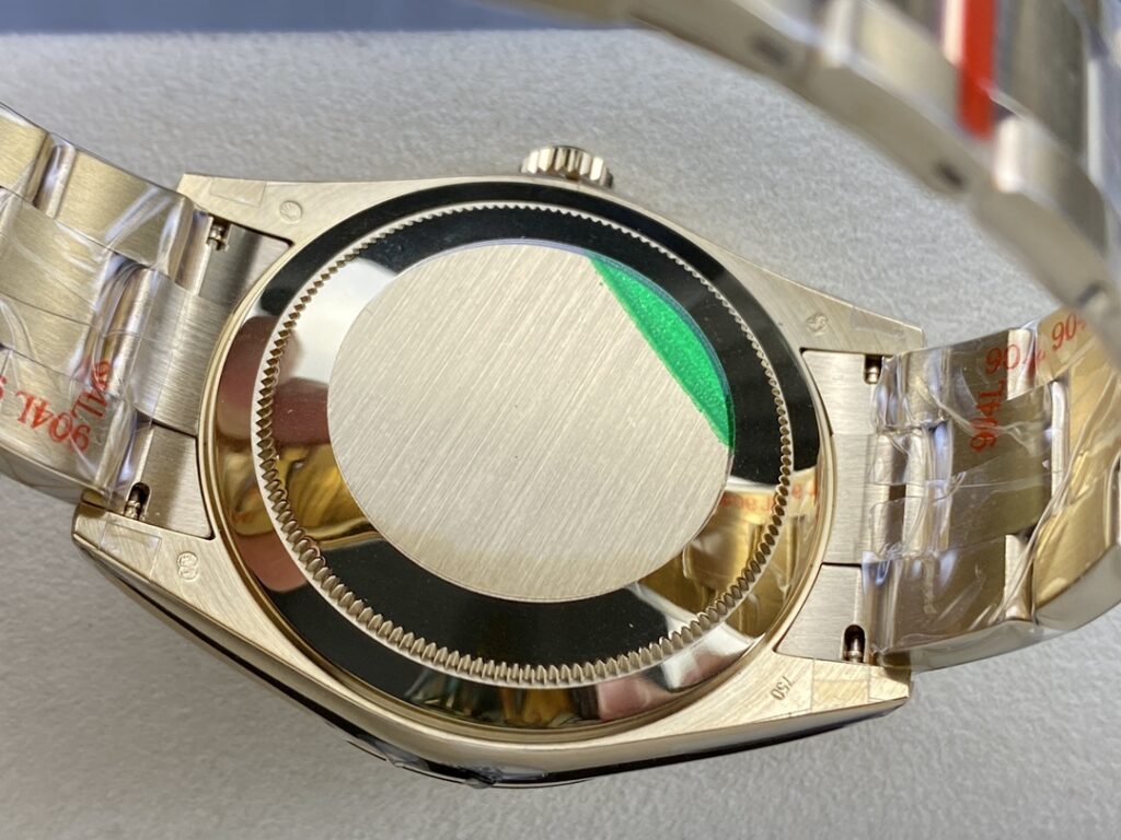 Super Clone Rolex Sky-Dweller Intense white Dial 336938 — movement / caseback view