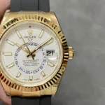 Super Clone Rolex Sky-Dweller White Dial 326238 – Swiss SuperClone