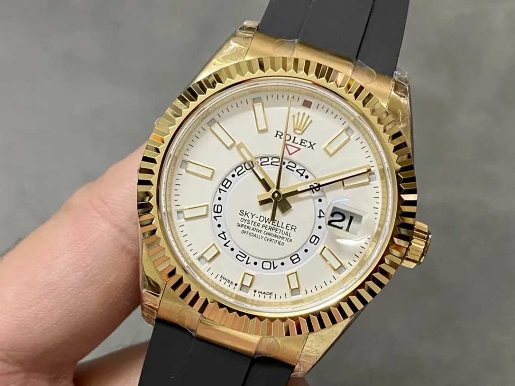 Super Clone Rolex Sky-Dweller White Dial 326238 – Swiss SuperClone