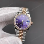 Super Clone Rolex Datejust Aubergine Diamond Dial 278381RBR Jubilee 31 mm – Swiss SuperClone - photo 1