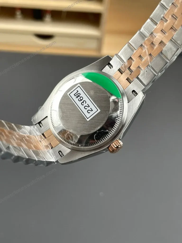 Super Clone Rolex Datejust Aubergine Diamond Dial 278381RBR Jubilee 31 mm – Swiss SuperClone - photo 5