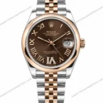 Super Clone Rolex Datejust Chocolate Roman Dial 278271 Jubilee 31 mm – Swiss SuperClone