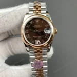 Super Clone Rolex Datejust Chocolate Roman Dial 278271 Jubilee 31 mm – Swiss SuperClone - photo 2