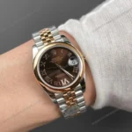 Super Clone Rolex Datejust Chocolate Roman Dial 278271 Jubilee 31 mm – Swiss SuperClone - photo 9