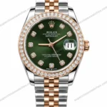 Super Clone Rolex Datejust Green Diamond Dial 278381RBR Jubilee 31 mm – Swiss SuperClone