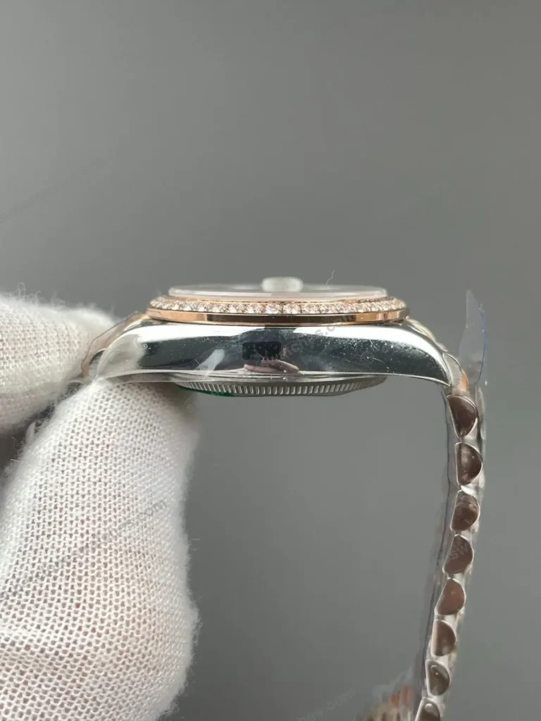 Super Clone Rolex Datejust Green Diamond Dial 278381RBR Jubilee 31 mm – Swiss SuperClone - photo 4
