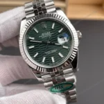 Super Clone Rolex Datejust Green Motif Dial 126334 Jubilee 41 mm – Swiss SuperClone - photo 3