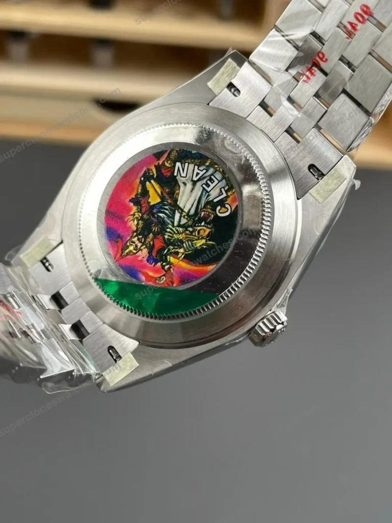 Super Clone Rolex Datejust Green Motif Dial 126334 Jubilee 41 mm – Swiss SuperClone - photo 5