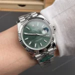 Super Clone Rolex Datejust Green Motif Dial 126334 Jubilee 41 mm – Swiss SuperClone - photo 9
