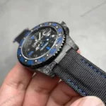 Super Clone Rolex GMT-Master II DIW Carbon Blue Accent 126710 – Swiss SuperClone - photo 5