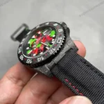 Super Clone Rolex GMT-Master II DIW Carbon Graffiti Red Green 126710 – Swiss SuperClone - photo 5
