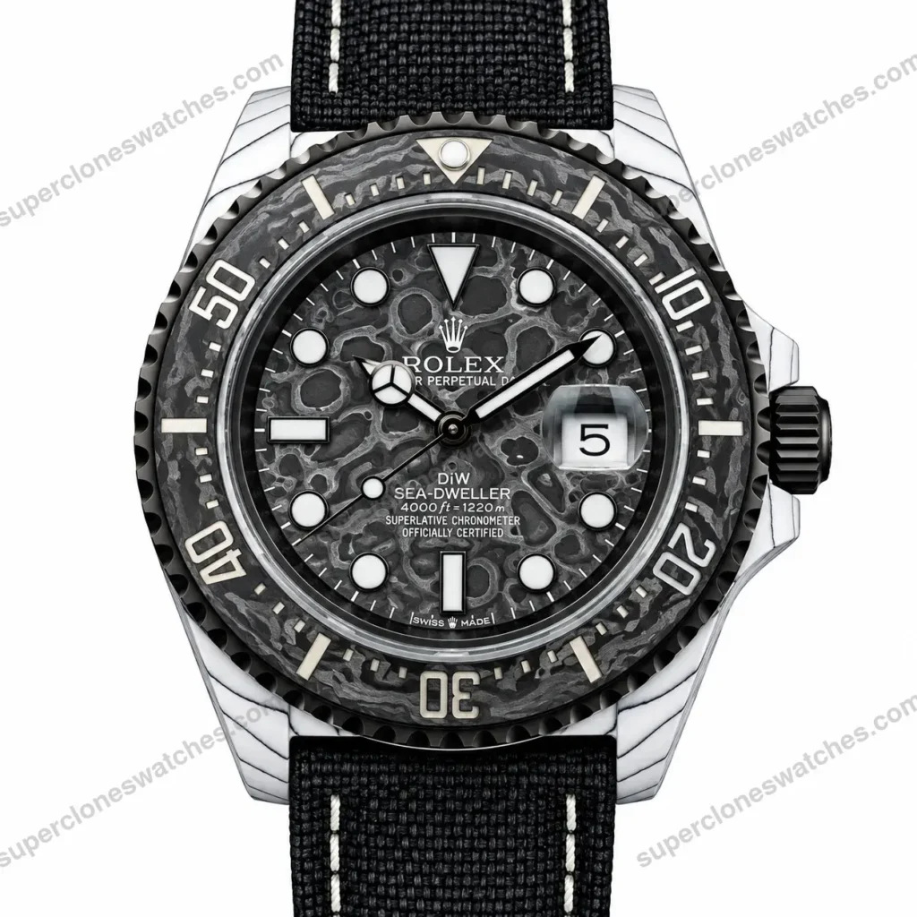 Super Clone Rolex GMT-Master II DIW Carbon Grey 126710 – Swiss SuperClone