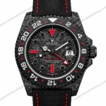 Super Clone Rolex GMT-Master II DIW Carbon Red Accent 126710 – Swiss SuperClone