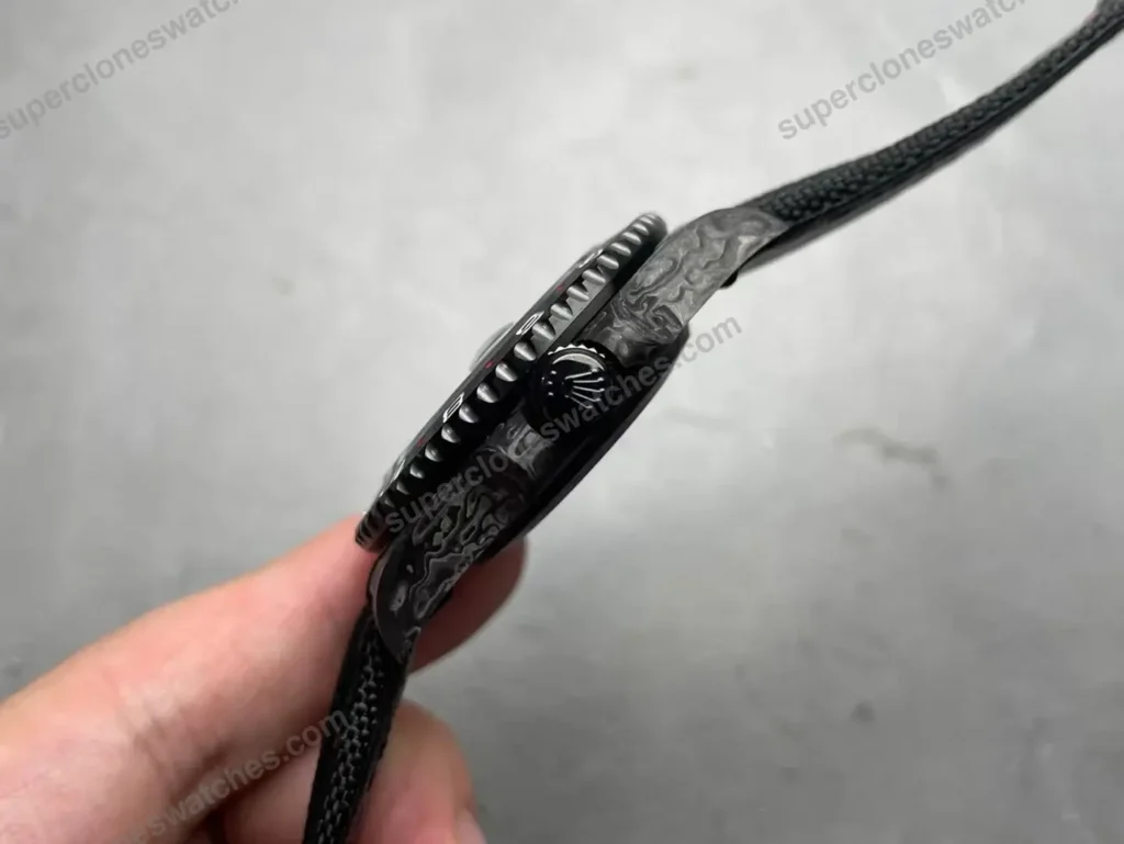 Super Clone Rolex GMT-Master II DIW Carbon Red Accent 126710 – Swiss SuperClone - photo 6