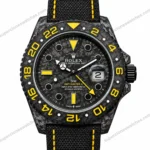 Super Clone Rolex GMT-Master II DIW Carbon Yellow Accent 126710 – Swiss SuperClone