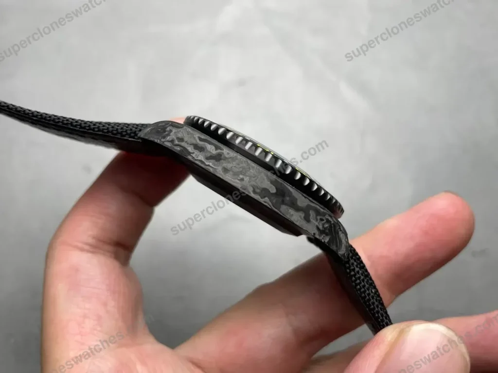 Super Clone Rolex GMT-Master II DIW Carbon Yellow Accent 126710 – Swiss SuperClone - photo 3