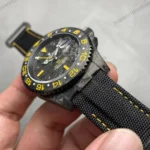 Super Clone Rolex GMT-Master II DIW Carbon Yellow Accent 126710 – Swiss SuperClone - photo 5