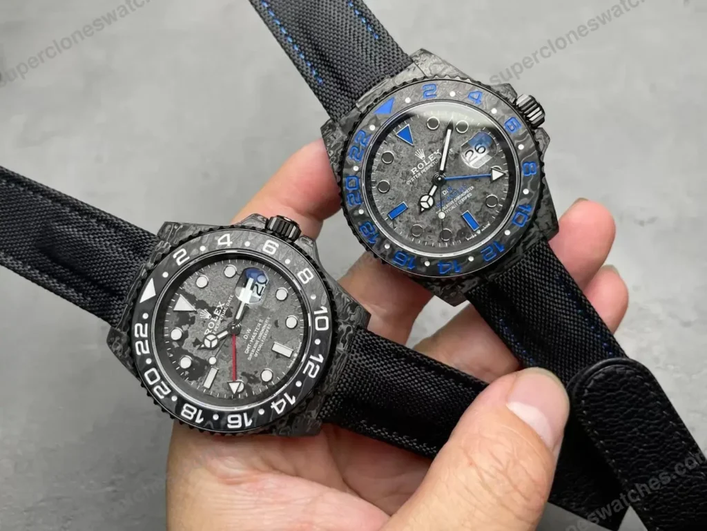 Super Clone Rolex GMT-Master II DIW Full Carbon 116710LN – Swiss SuperClone - photo 1