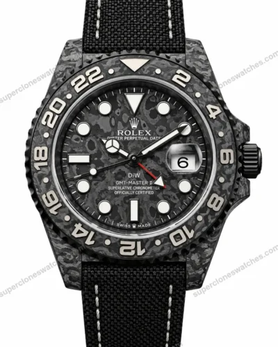 Super Clone Rolex GMT-Master II DIW Full Carbon 116710LN – Swiss SuperClone