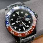 Super Clone Rolex GMT-Master II Pepsi Black PVD 126710BLRO – Swiss SuperClone - photo 5